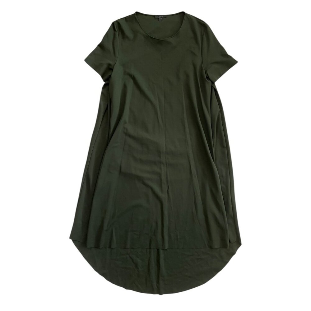 COS Dark Green Midi Dress Size Medium